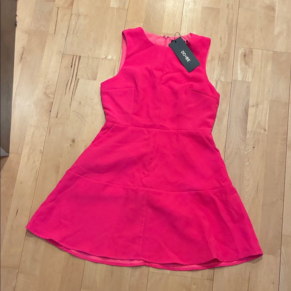 Women’s size Medium Hot Pink Sleeveless Dress Valentines Day Party Mini